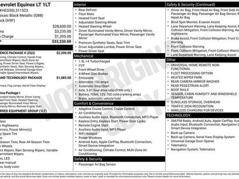 Used 2025 Chevrolet Equinox LT w/ Convenience Package II FWD image 3