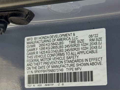 Used 2022 Honda Pilot Black Edition image 28