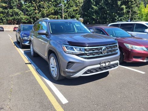 Used 2021 Volkswagen Atlas SEL AWD/4WD image 2