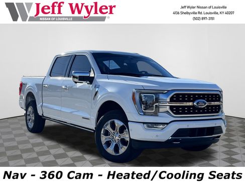 Used 2022 Ford F150 Platinum w/ Equipment Group 701A High image 1
