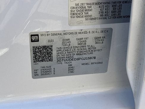Certified 2023 GMC Sierra 1500 SLT w/ SLT Premium Package AWD/4WD image 28
