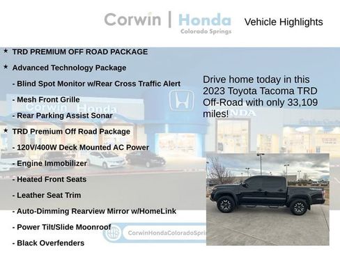 Used 2023 Toyota Tacoma TRD Off-Road image 6