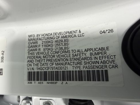 Used 2026 Honda Accord Sport image 39