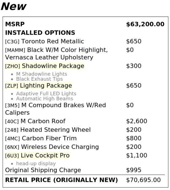 Used 2024 BMW M2 w/ Lighting Package RWD image 4