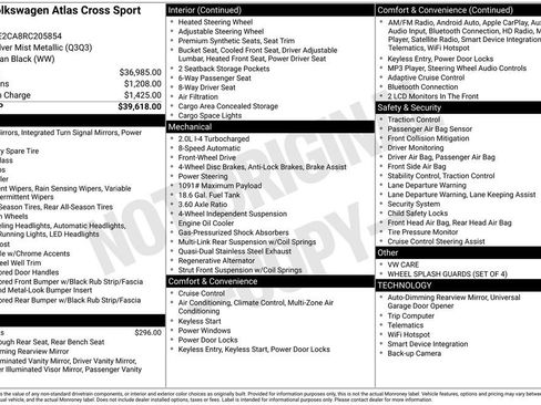 Used 2024 Volkswagen Atlas Cross Sport SE image 29