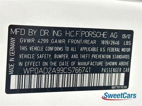 Used 2012 Porsche 911 Turbo S image 53