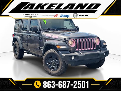 Used 2019 Jeep Wrangler Unlimited Sport AWD/4WD image 1