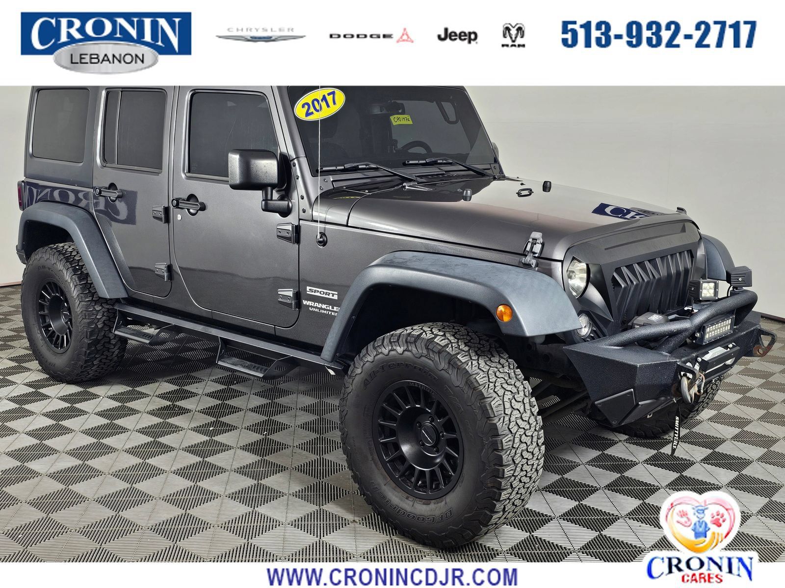 Used 2017 Jeep Wrangler Unlimited Sport w/ Quick Order Package 24S AWD/4WD image 1