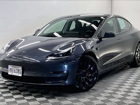 Used 2023 Tesla Model 3 Performance AWD/4WD image 1