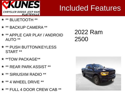Used 2022 RAM 2500 Tradesman image 2