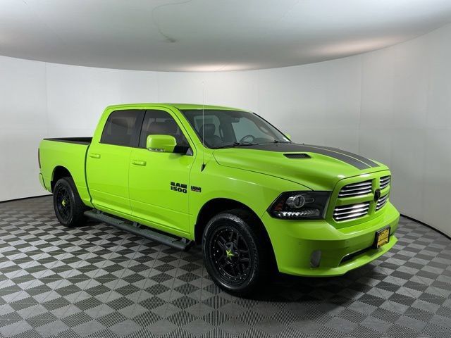 Used 2017 RAM 1500 Sport w/ Sublime Green Sport Package AWD/4WD image 3