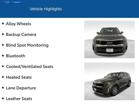 Used 2022 Kia Telluride EX image 2