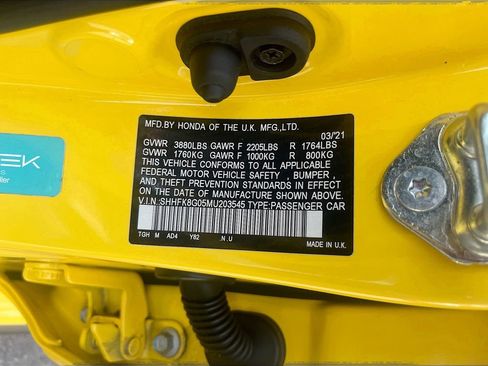 Used 2021 Honda Civic Type R Limited image 31