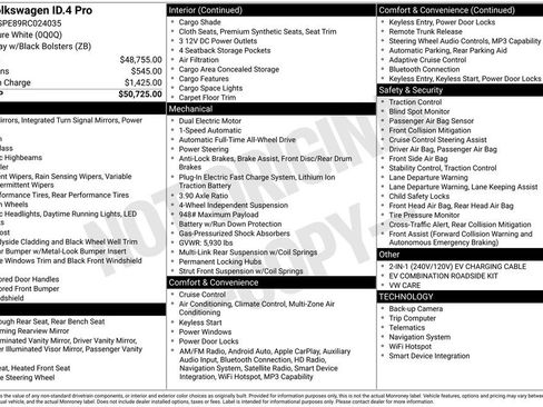 Certified 2024 Volkswagen ID.4 Pro AWD/4WD image 12