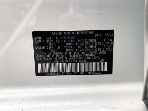 Certified 2025 Subaru Crosstrek 2.5i Sport image 32