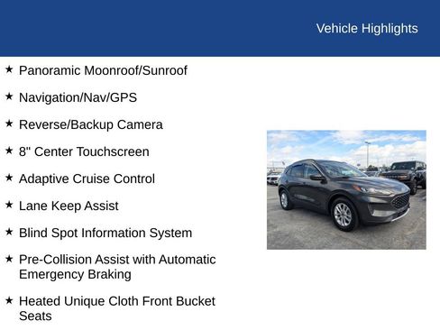 Certified 2020 Ford Escape SE image 34