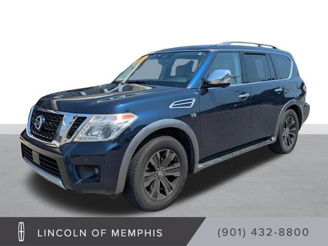 Used 2017 Nissan Armada Platinum w/ Captain Seat Package RWD image 1