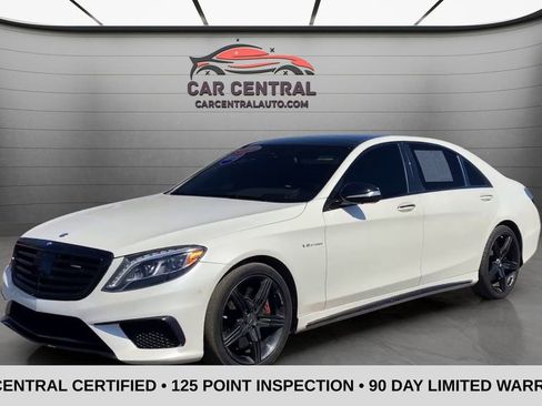 Used 2015 Mercedes-Benz S 63 AMG 4MATIC Sedan image 1