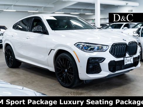 Used 2022 BMW X6 xDrive40i AWD/4WD image 1