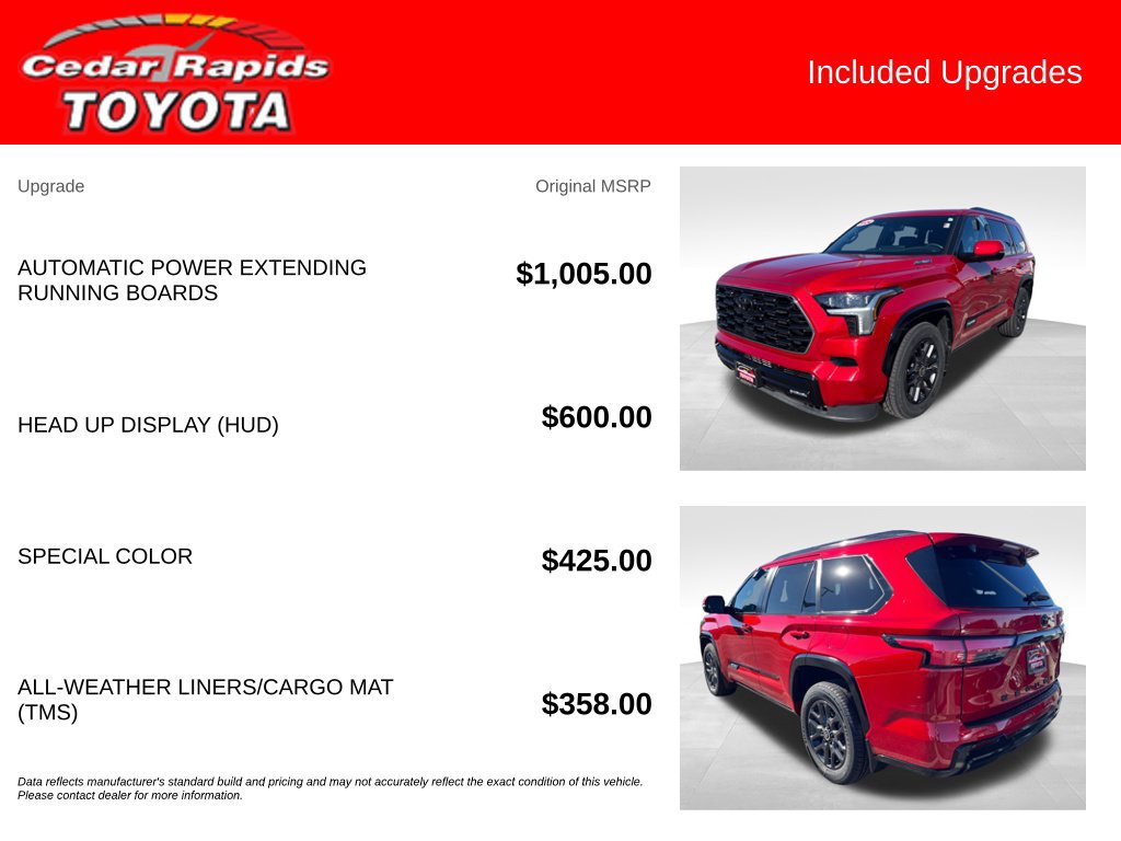 Certified 2024 Toyota Sequoia Platinum AWD/4WD image 6