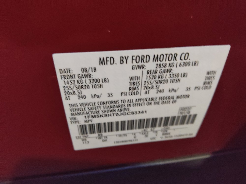 Used 2018 Ford Explorer Platinum AWD/4WD image 33