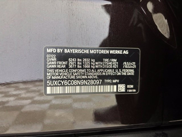 Used 2022 BMW X6 xDrive40i AWD/4WD image 25