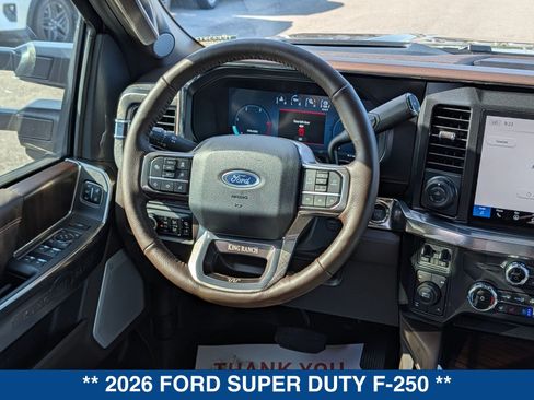 New 2026 Ford F250 King Ranch w/ Chrome Package AWD/4WD image 19