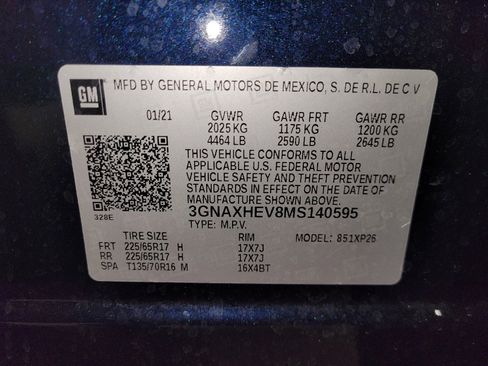Used 2021 Chevrolet Equinox LS FWD image 33
