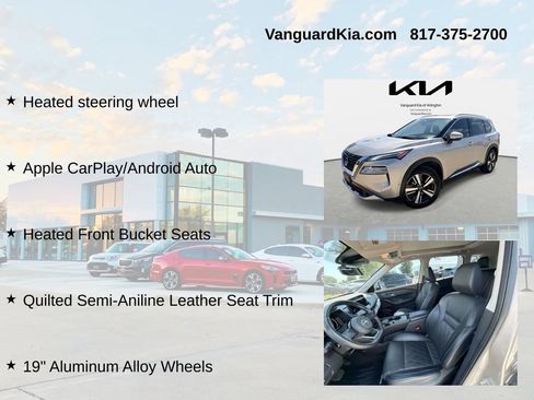 Used 2022 Nissan Rogue Platinum w/ Head-Up Display Package FWD image 12