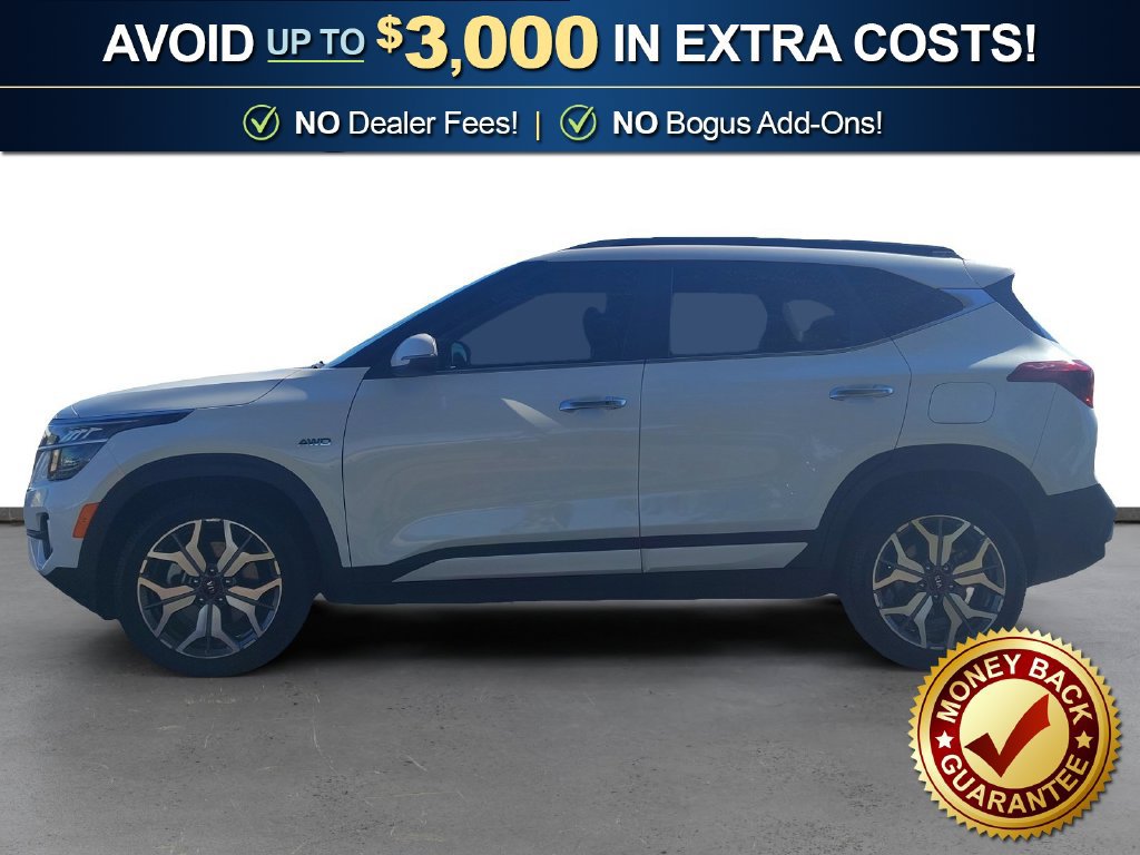 Used 2021 Kia Seltos SX w/ SX Sunroof Package AWD/4WD image 2
