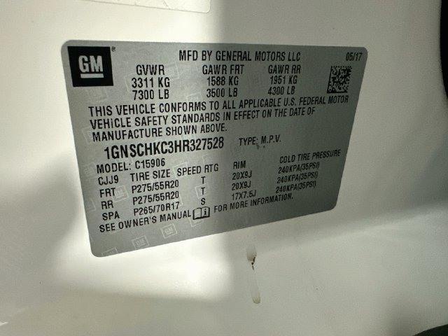 Used 2017 Chevrolet Suburban LT w/ Texas Edition Package RWD image 30