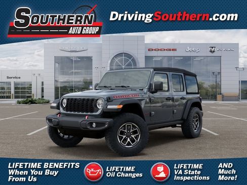 New 2025 Jeep Wrangler Unlimited Rubicon w/ Safety Group AWD/4WD image 1