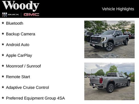 New 2026 GMC Sierra 2500 SLT w/ SLT Premium Package AWD/4WD image 3