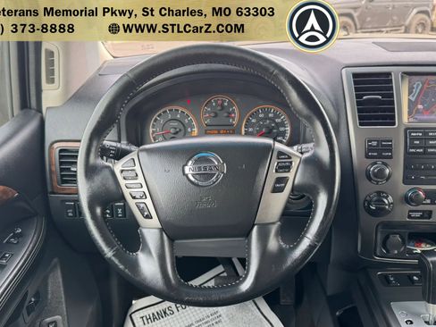 Used 2014 Nissan Armada Platinum w/ 2nd Row Captain Seat Package image 11