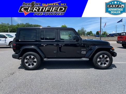 Used 2021 Jeep Wrangler Unlimited Sahara AWD/4WD image 1