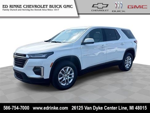Certified 2023 Chevrolet Traverse LS w/ Safety Package image 1