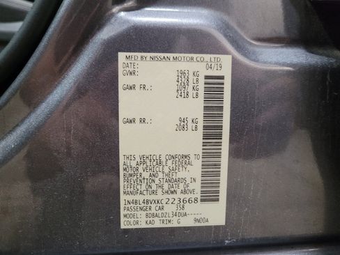 Used 2019 Nissan Altima 2.5 S FWD image 33