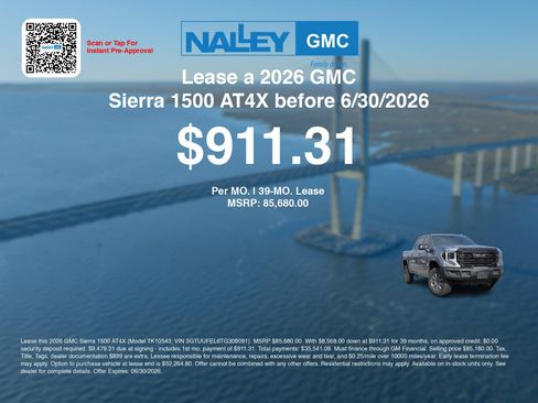 New 2026 GMC Sierra 1500 AT4X w/ LPO, Black Badging Package AWD/4WD image 3
