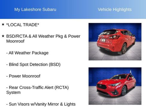 Certified 2024 Subaru Impreza 2.0i Sport AWD/4WD image 7