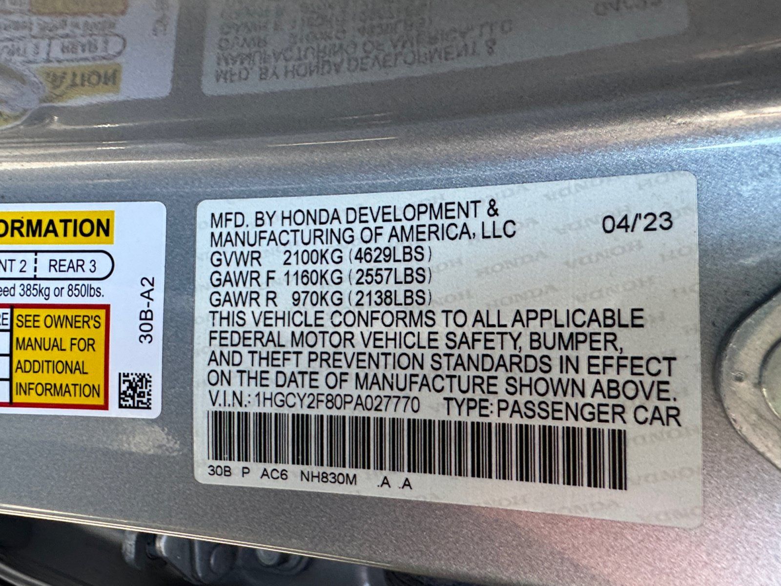Used 2023 Honda Accord Touring image 16