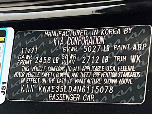 Used 2022 Kia Stinger GT-Line w/ Sun & Sound Package image 34