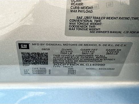 Used 2020 Chevrolet Silverado 1500 Custom w/ Custom Value Package image 30