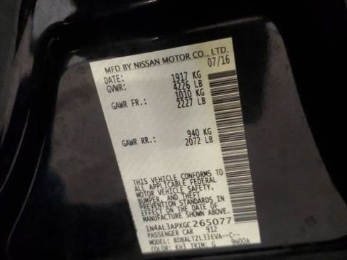 Used 2016 Nissan Altima 2.5 SL w/ 2.5 Technology w/LED Package image 31