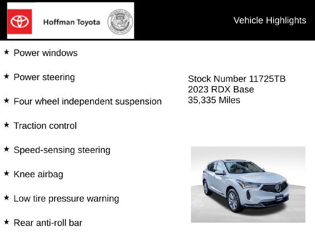 Used 2023 Acura RDX AWD image 15