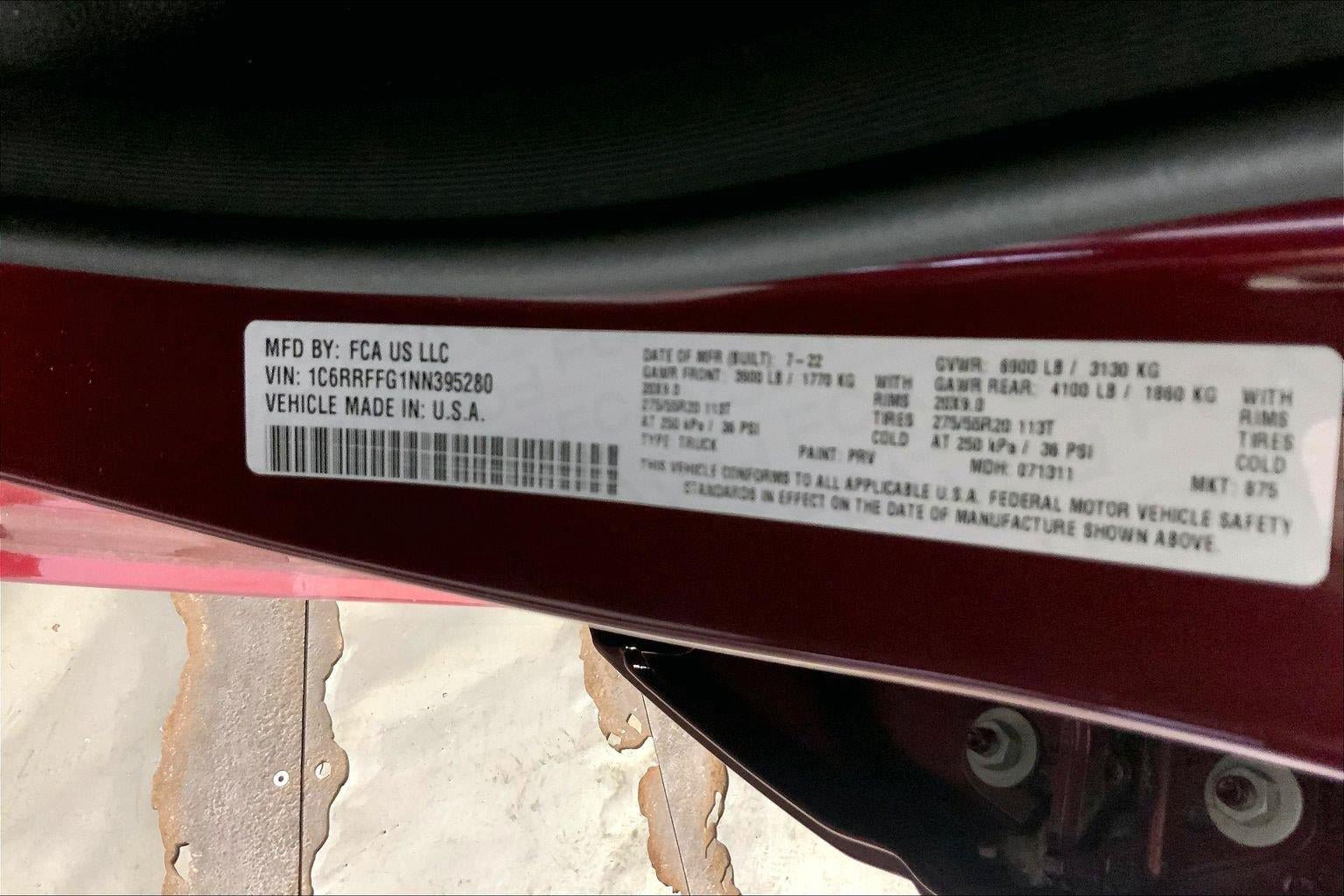 Used 2022 RAM 1500 Big Horn AWD/4WD image 30