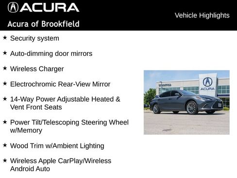 Used 2024 Lexus ES 350 w/ Luxury Package FWD image 20