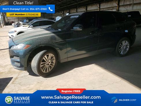 Used 2018 Jaguar F-PACE Prestige AWD/4WD image 1