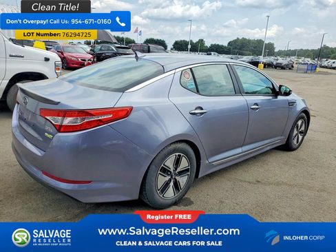 Used 2012 Kia Optima Hybrid w/ Hybrid Convenience Pkg FWD image 4