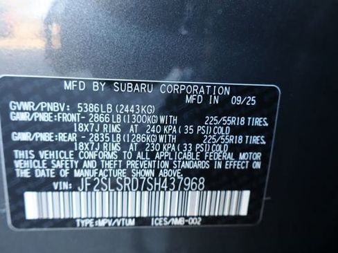 New 2025 Subaru Forester Limited image 26