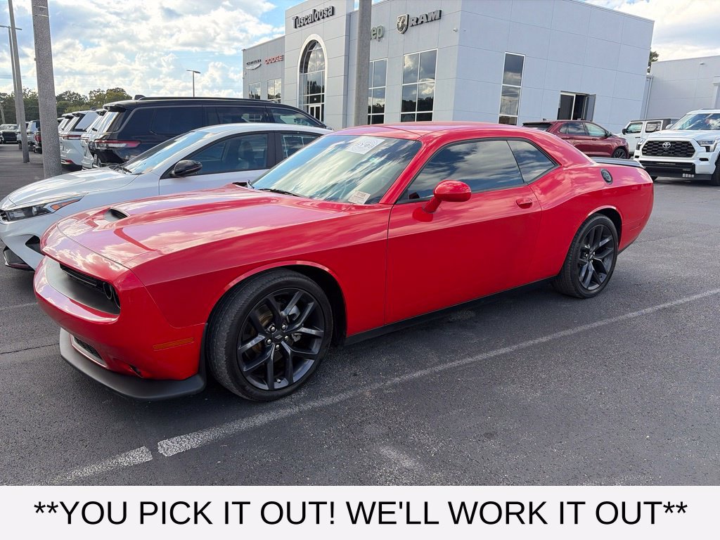 Used 2023 Dodge Challenger R/T w/ Blacktop Package RWD image 3